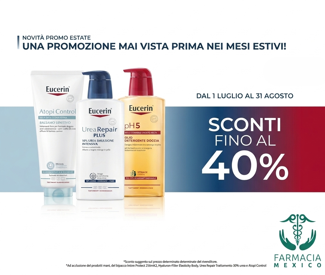 eucerin corpo sconto estate 2026